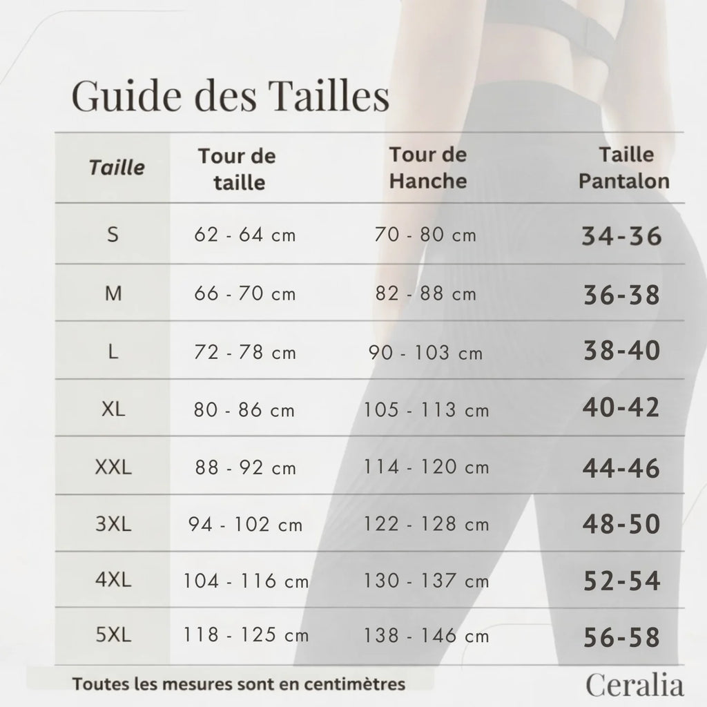 Leggings 3D Ceralia® — Lisse et Sculpte