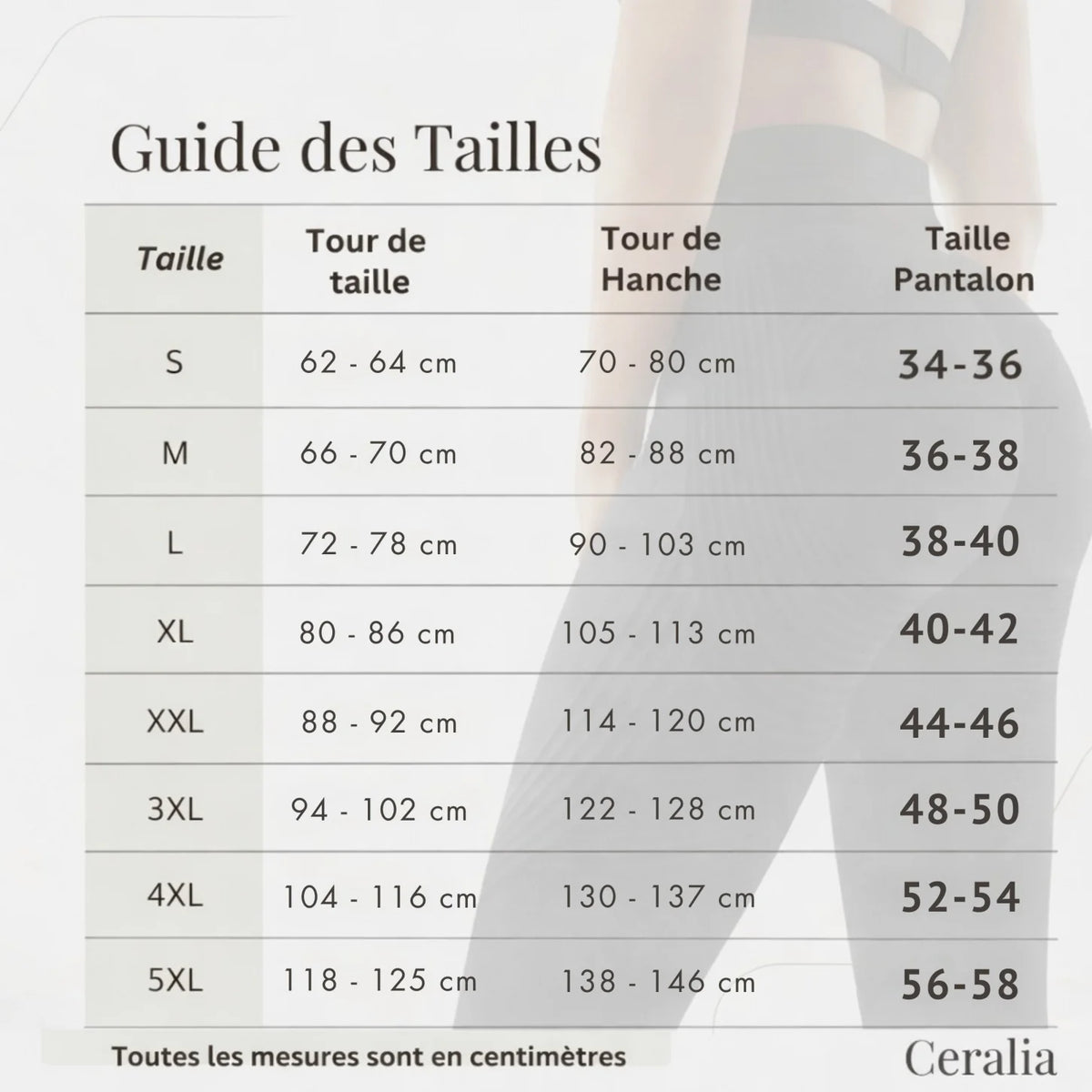 Leggings 3D Ceralia® — Lisse et Sculpte