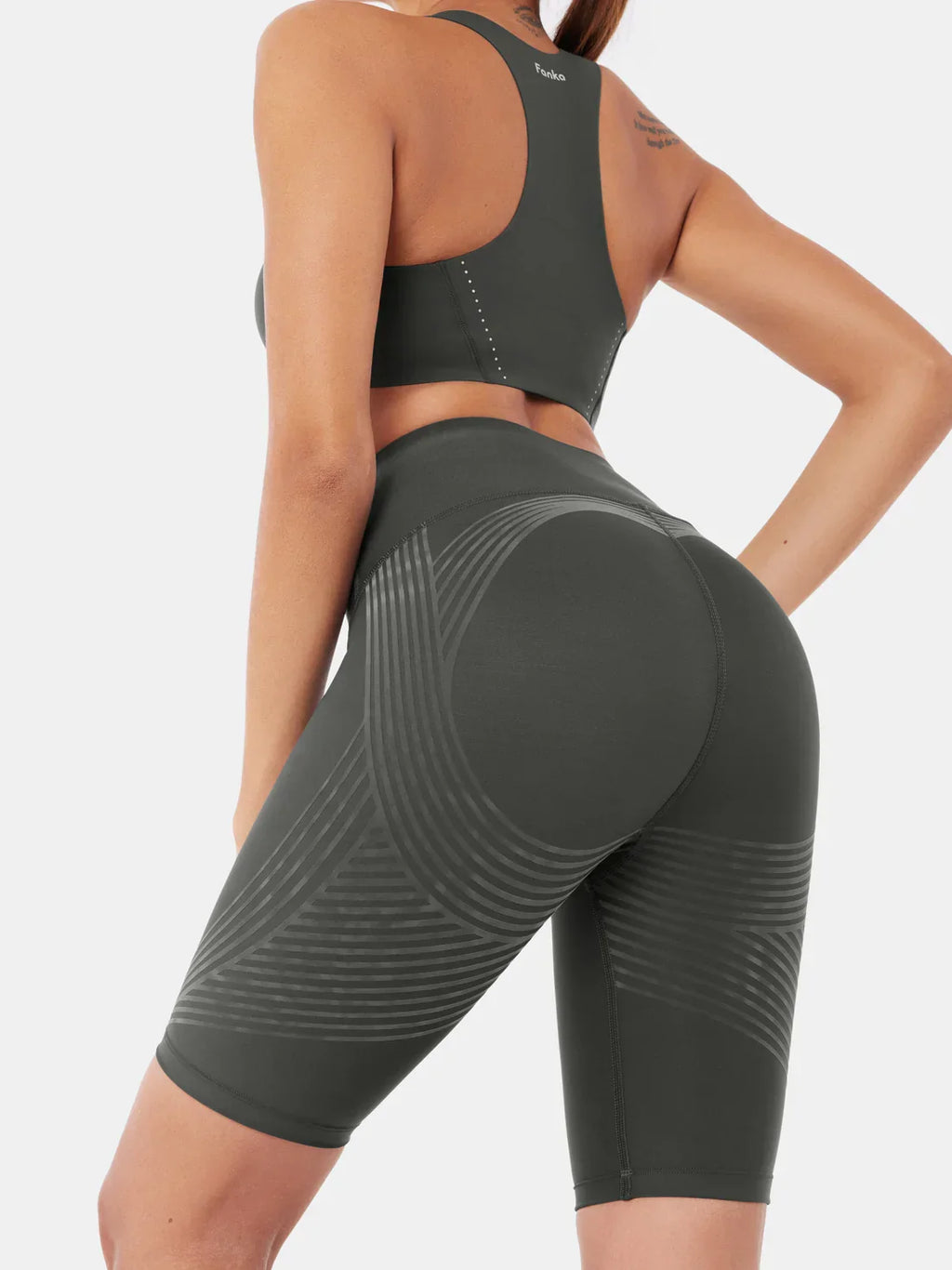Leggings short 3D - Ceralia® Redéfinissez votre silhouette sans effort.
